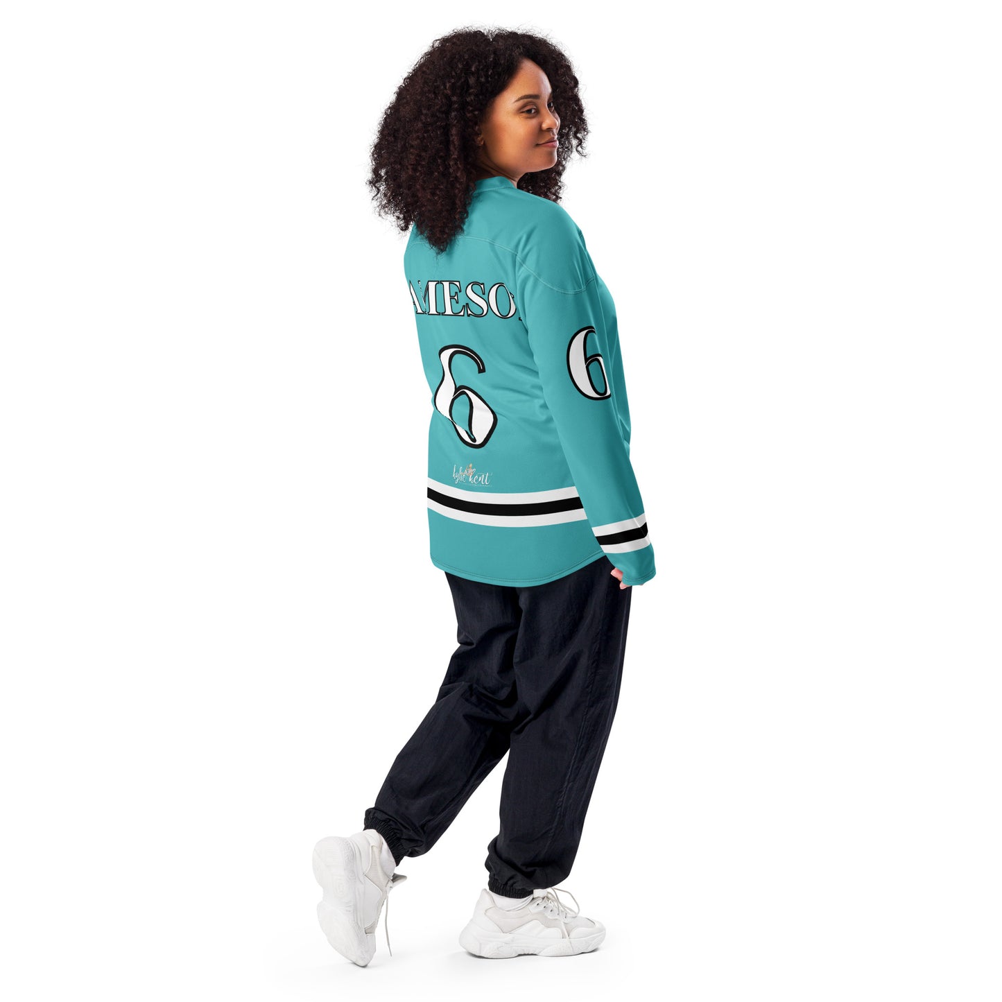 Jameson Away Recycled hockey fan jersey