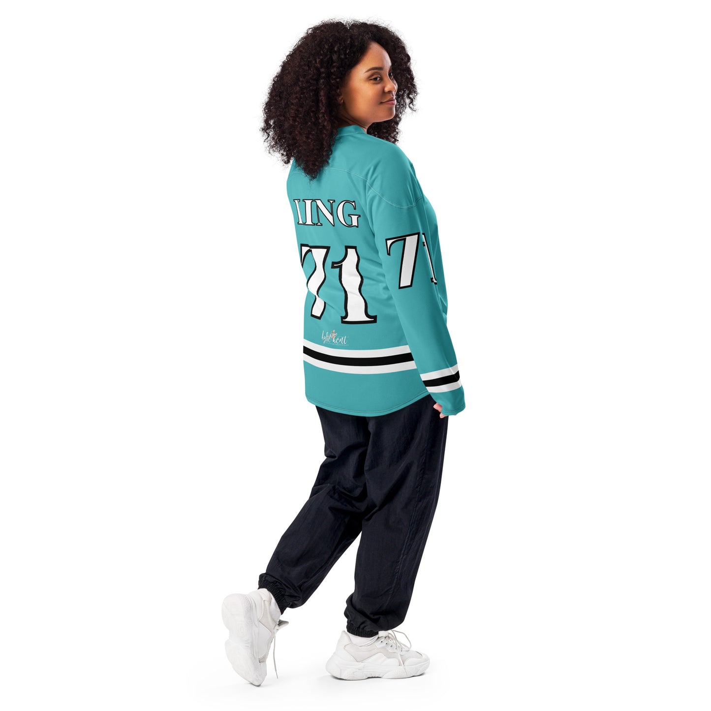 King Away Recycled hockey fan jersey