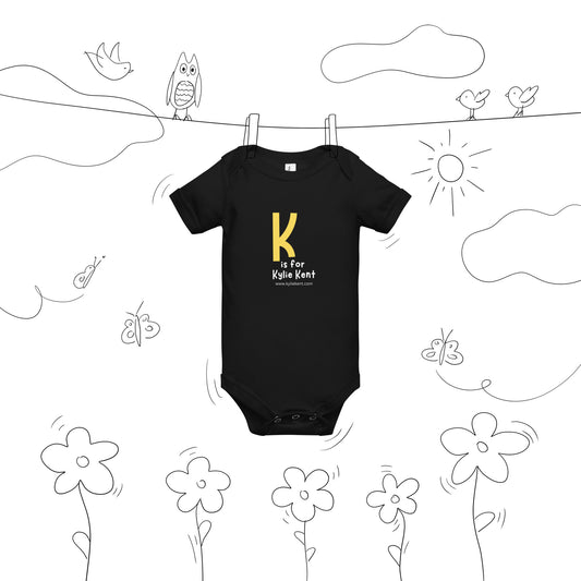 K is for Kylie Baby short sleeve one piece