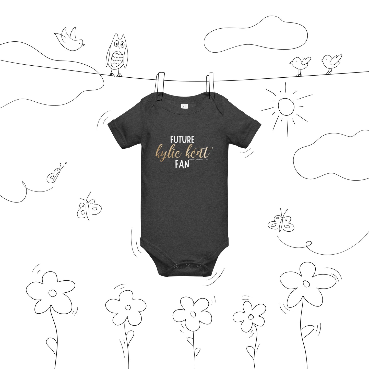 Future Fan Baby short sleeve one piece