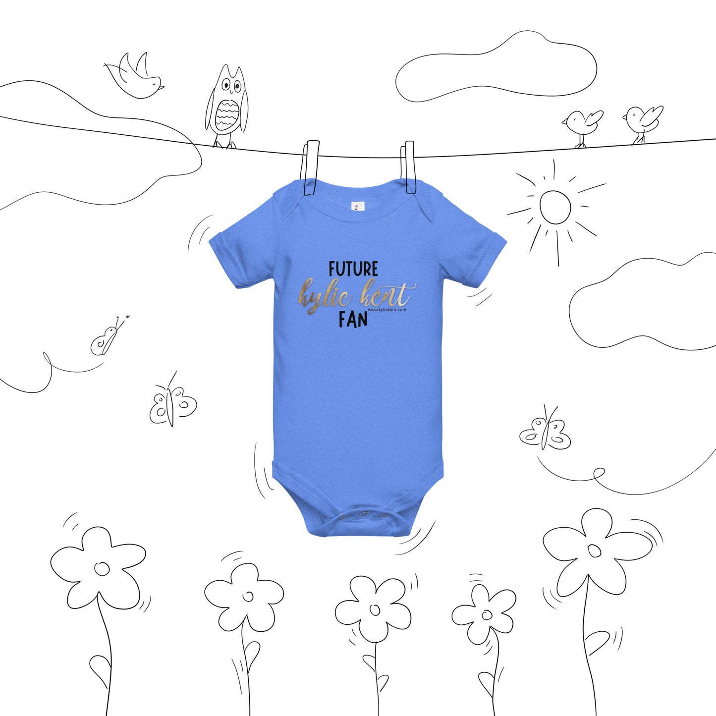 Future Fan Baby short sleeve one piece