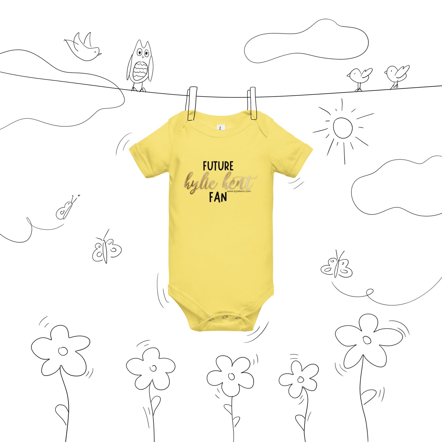 Future Fan Baby short sleeve one piece