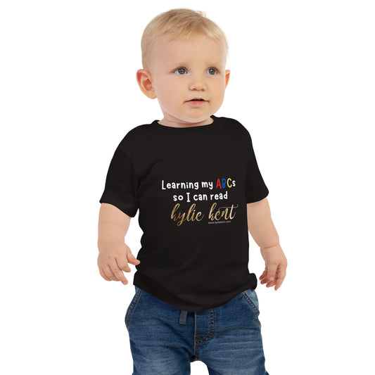 Learning my ABCs Baby Jersey Short Sleeve Tee