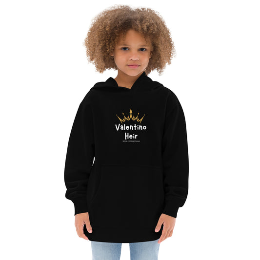 Valentino Heir Kids fleece hoodie