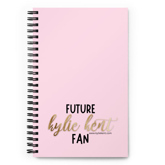 Future Fan Spiral notebook