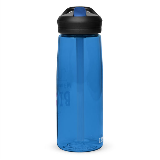 Mom's Library Sports water bottle