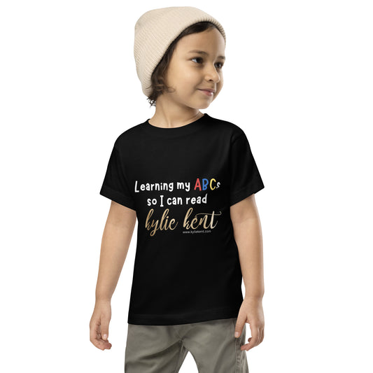 Learning my ABCs Toddler Short Sleeve Tee