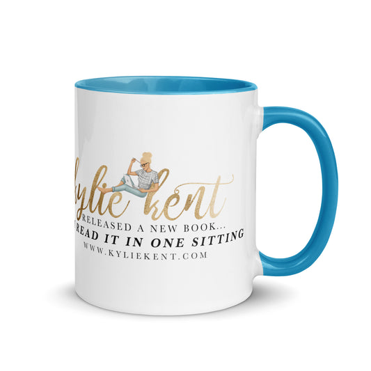 New Book Mug with Color Inside