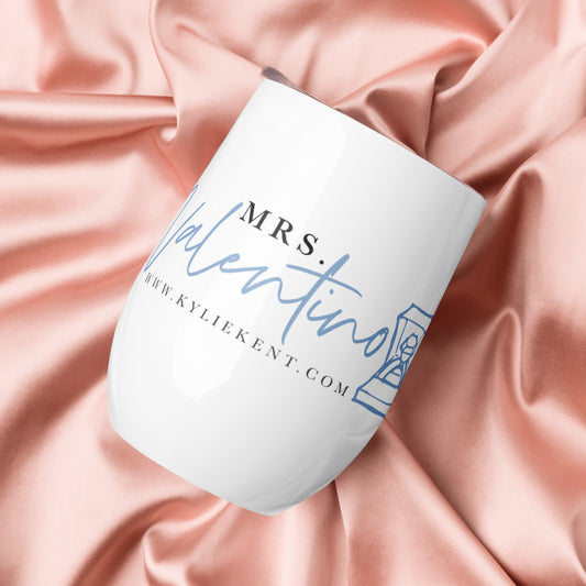 Mrs Valentino (Theo) Wine tumbler