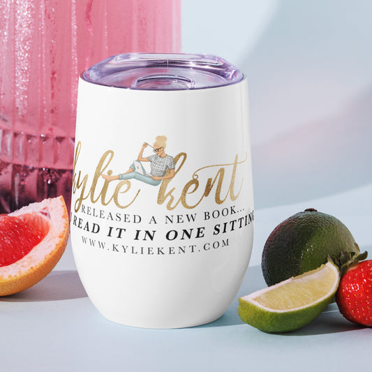 New Book Wine tumbler